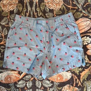 Magellan Light Blue Flag Shorts